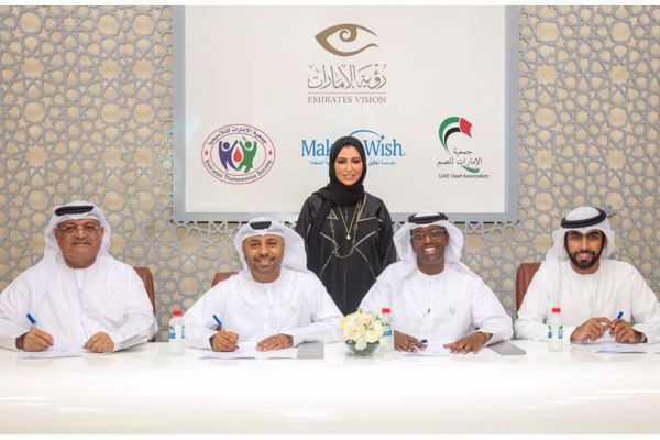 Signing a cooperation agreement with the Emirates Vision Media Network