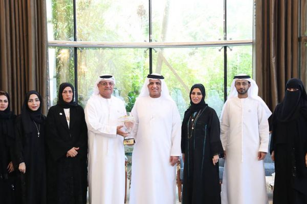 زيارة وفد جمعية الإمارات للثلاسيميا  لصاحب السمو الشيخ / سعود بن صقر القاسمي  عضو المجلس الأعلى للإتحاد حاكم إمارة رأس الخيمة 