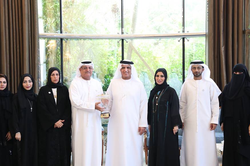 Visit of the Emirates Thalassemia Society delegation To His Highness Sheikh / Saud bin Saqr Al Qasimi   Member of the Supreme Council of the Union, Ruler of Ras Al Khaimah 