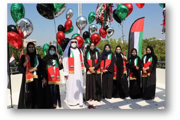 UAE Flag Day 2020 celebrated with an active group of patients and Board members