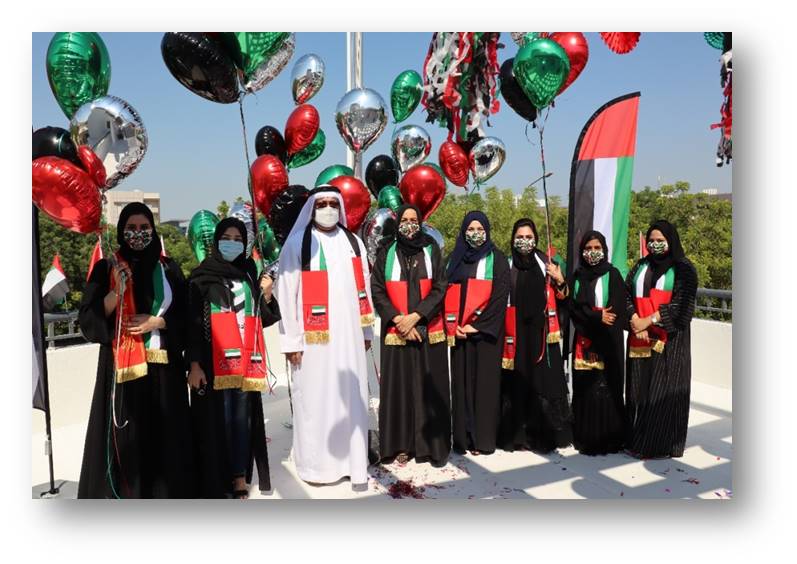 UAE Flag Day 2020 celebrated with an active group of patients and Board members