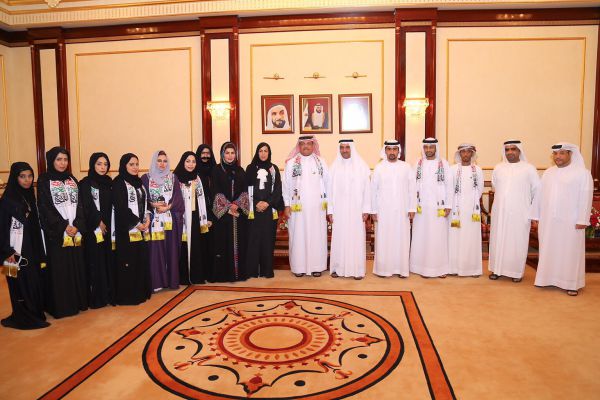 Emirates Thalassemia Society visited the Fujeirah Ruler along with a group of Thalassemia patients